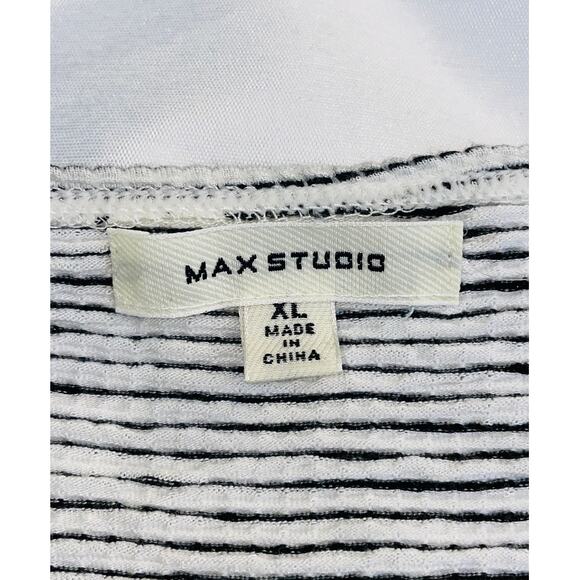 Max Studio Asymmetrical Dress w/ Rouching Tie - Women's Size XL - Picture 4 of 8